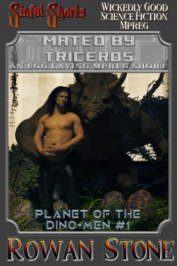 Cover Image: Mated by Triceros (Planet of the Dino-men #1)