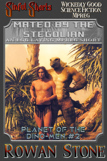 Cover Image: Mated by the Stegolian (Planet of the Dino-men #2)