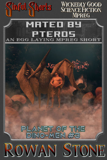 Cover Image: Mated by Pteros (Planet of the Dino-men #3)